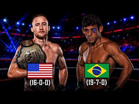 Justin Gaethje vs Luiz Firmino Was BRUTAL 🩸