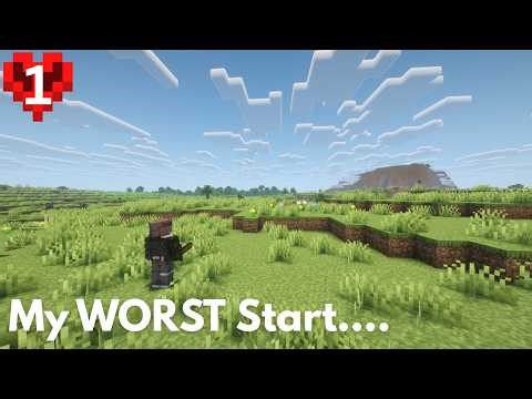 My Perfect Start! | 1.21 Hardcore Minecraft