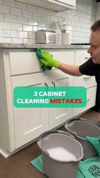 3 Cabinet Cleaning Mistakes | Day 2 Spring Cleaning Spree