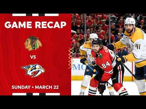 Blackhawks vs. Predators Game Highlights | 3.22.26