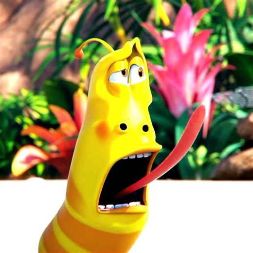 Grilled fish gets a second life! 🐟🔥👻 The Larva Island Movie (2020)#shorts #viral #cartoon