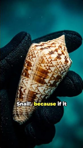 The Deadly Beauty of the Cone Snail #animalfacts #facts #marinemystery #conesnail #viral