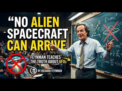 "Feynman Proves: No Alien Spacecraft Can Arrive"