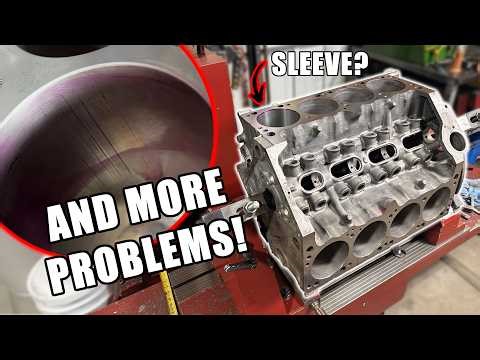 A SCORED Cylinder Means A SLEEVE For Customer's Engine Block
