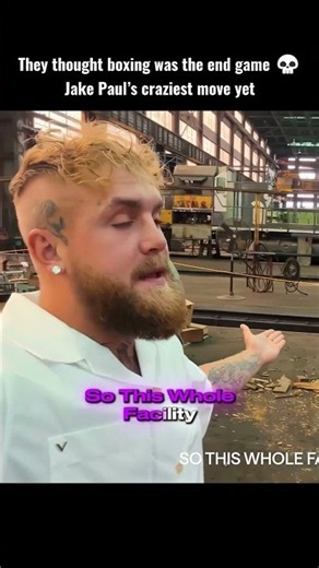 they thought boxing was the end game 💀 Jake Paul’s craziest move yet