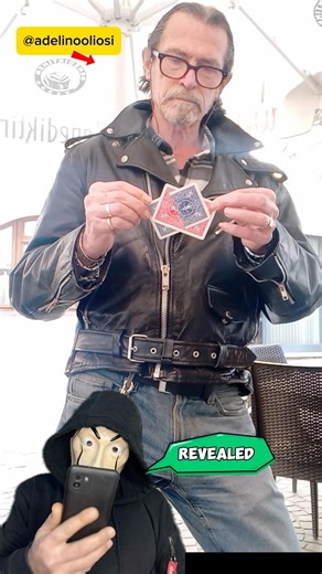 Card Thru Card 🪄 Trick Revealed @adelinooliosi7565 #tricks #magictricks #magic #foryou