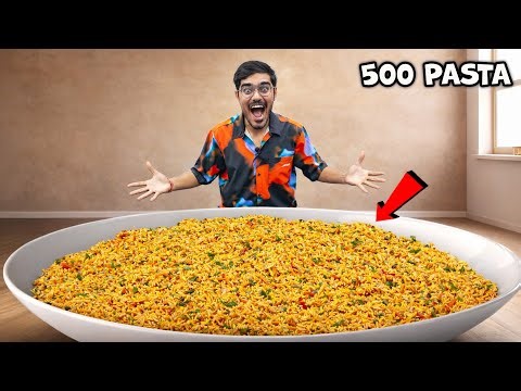 We Made 500 Pasta All At Once | क्या 500 पास्ता बन पाएंगे?