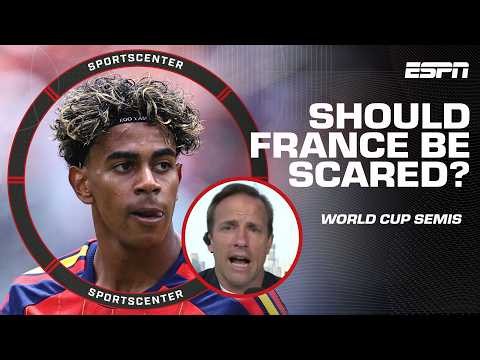 World Cup Semifinals PREVIEWS 🌎 Juls Laurens says Lamine Yamal FEARS NO ONE! | SportsCenter
