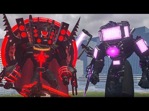 NEW TITAN SPEAKERMAN ASTRO COMMANDER vs TITAN TV MAN WITH ASTRO UPGRADES! — Skibidi Toilet GMod