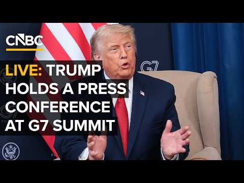 President Trump holds a press conference at G7 summit — 6/17/2026