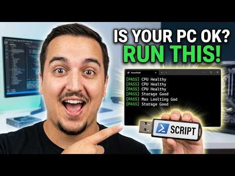Fix Common PC Issues With One PowerShell Command