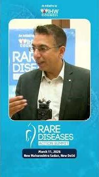 Dr. Sandeep Arora, Country Medical Director Astrazeneca India | Rare Disease Action Summit 2026