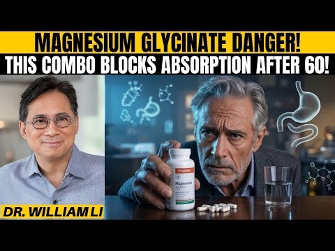 Magnesium Glycinate Side Effects – The Hidden Combo That Destroys Absorption After 60 | William Li
