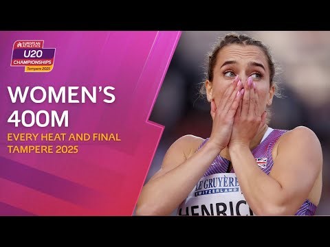 British Glory! 🇬🇧 EVERY Heat & Final of the Women's 400m | Tampere 2025