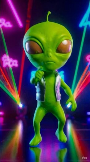 Alien Dame Tu Cosita Alien Dance 👻👽 | Crazzyalienz Dance Challenge 😈👹 #alien #damitucosita #shorts