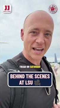 BEHIND THE SCENES at LSU 🔥🎥