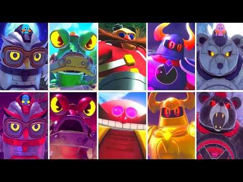 Pac-Man World 2 Re-Pac + Sonic DLC - All Bosses (4K HD)