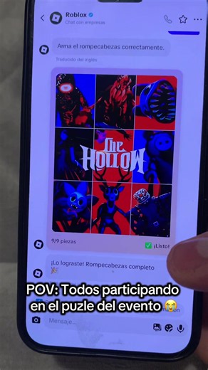 Evento de Roblox: cómo participar en el puzle del evento