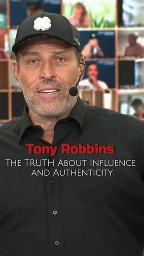 TONY ROBBINS: INFLUENCE & AUTHENTICITY. #shorts #motivation
