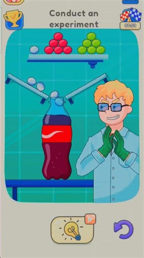 1000 IQ Scientist Brain! 🧠🔬 Can YOU Make It Explode? #shortsfeed