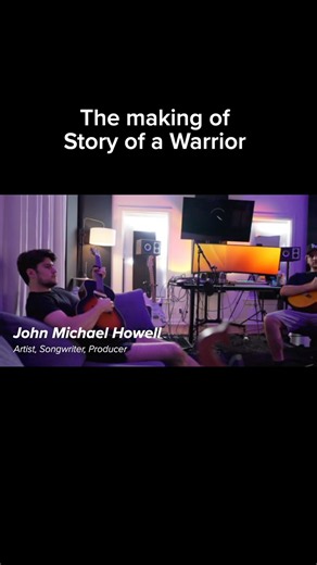 The making of “Story of a Warrior” by John Michael Howell (with JVKE & ZVC) #behindthesong