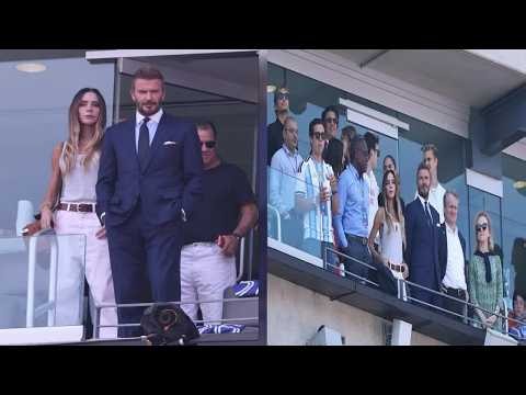 David und Victoria Beckham zeigen sich beim WM-Finale – doch Sohn Brooklyn fehlt erneut