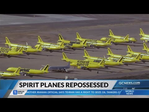 Aviation Analyst: The process of collecting Spirit Airlines jets after shutdown