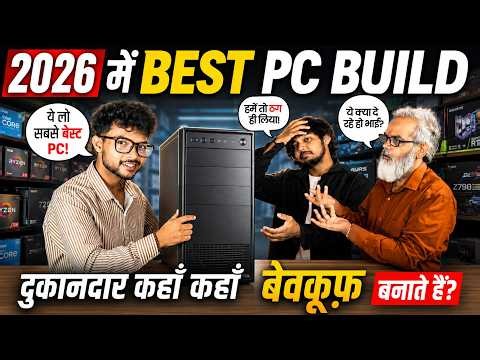 2026 में PC Build करते समय दुकानदार कहाँ कहाँ बेवकूफ़ बनाते हैं 😱 Best PC Build Under ₹50K