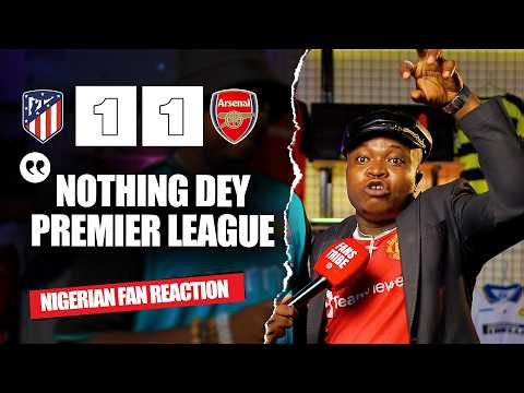 ATLETICO MADRID 1-1 ARSENAL ( Henry - NIGERIAN FAN REACTION) 25/26 UEFA CHAMPIONS LEAGUE
