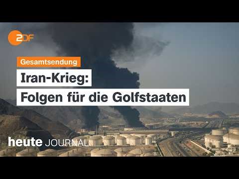 heute journal vom 14.03.2026 Iran-Krieg, Klimabilanz 2025, Brandmauer in Europa
