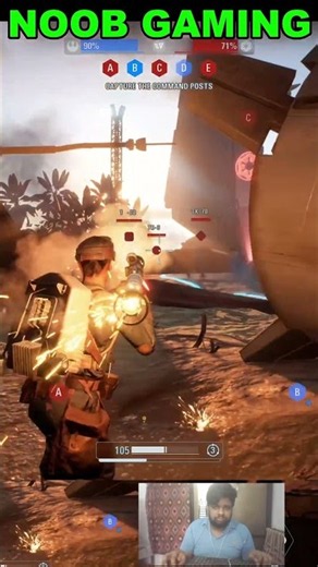 When a Noob Joins the Galactic War 💀/Star Wars: Battlefront 2 GAMEPLAY #starwars