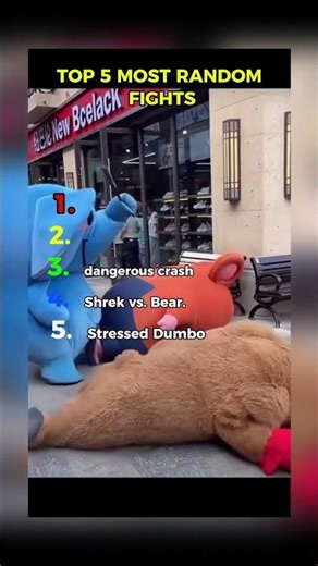 Top 5 Most Random Fights 😂 #shorts #tiktok #best #funny