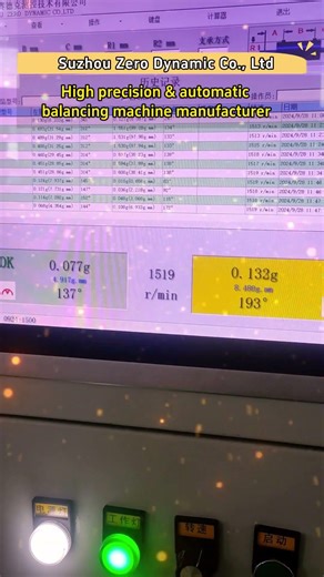 Dynamic balance correction for new energy motor rotors - Zero Dynamic.