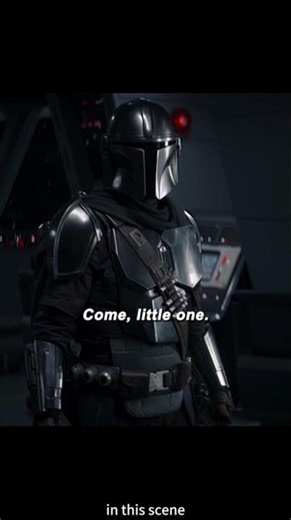 Din Djarin Says Goodbye to Grogu 💔🌌 | The Mandalorian S2E8