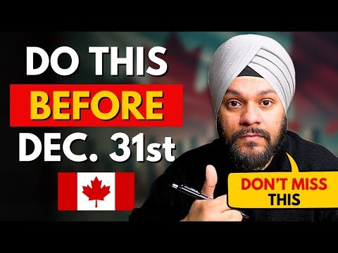 Do This Before Dec 31 - Canada Tax Tips (2025) | Save Your Tax Money