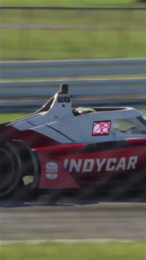 Alex Palou lays down some laps at Sebring International Raceway in the IR-28 #alexpalou #indycar