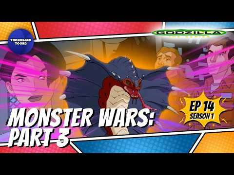 Monster Wars : Part 3 | Godzilla: The Series | FULL EPISODE | S1E14 | Throwback Toons