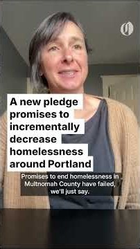 Promises to end homelessness in Portland have failed. Next up, a pledge to incrementally reduce it