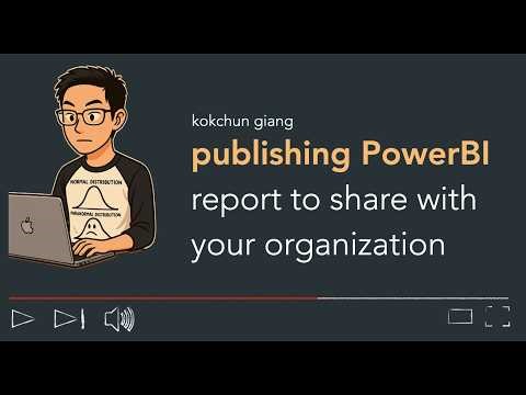5. Publish PowerBI report to share with your organization