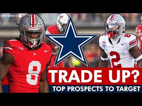🚨 MORE Cowboys Rumors On Trading Up In 2026 NFL Draft & The Top Prospects To Target In Move Up