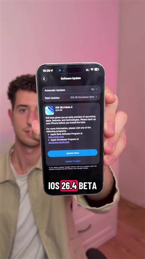 iOS 26.4 Beta 4 Now Available with New Emojis