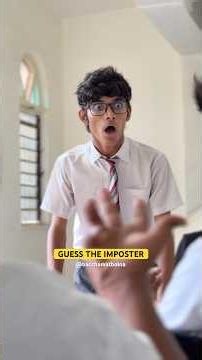 GUESS THE IMPOSTER #shorts #school #friends #explore #funny #comedy #fun #schoollife #monitor #phone