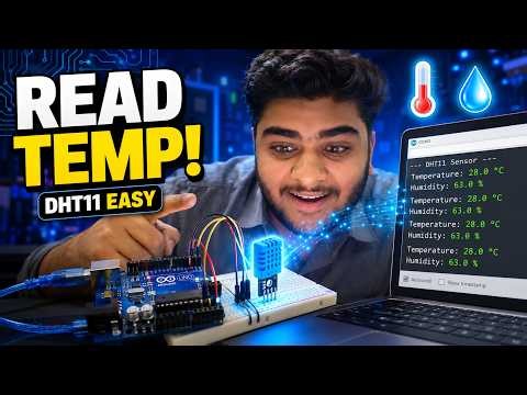 Arduino DHT11 Tutorial | Read Temperature & Humidity