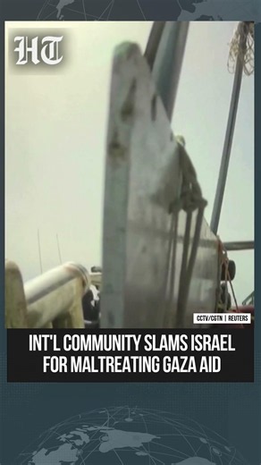 International Criticism Grows Over Israel's Handling Of Gaza Aid Flotilla Members | #shorts