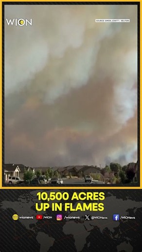Nevada Wildfire Explodes Near Reno, Burning Over 10,500 Acres As Governor Declares Emergency
