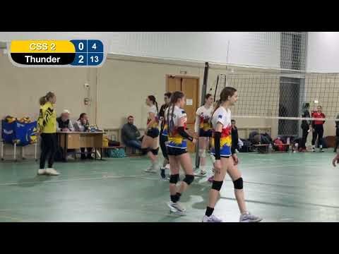 4K / Volei feminin U17 / Campionat Municipal Open 25/26 / CSS 2 - Thunder 0-3 / Set 3