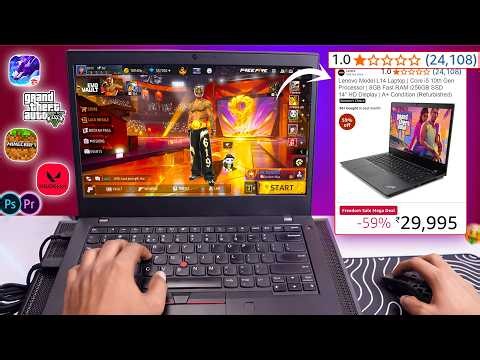 I Buy 1-Star ⭐ Laptop from Amazon Under ₹30,000! Can Play Games?