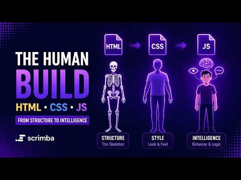 HTML vs CSS vs JavaScript Explained Visually 👨‍💻⚡