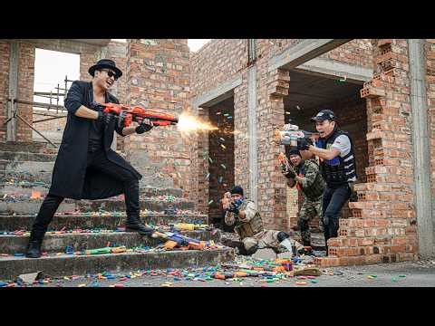 LTT Game Nerf Guns : SEAL X Warriors Raid Black Eagle's Lair In Intense Nerf Guns Battle