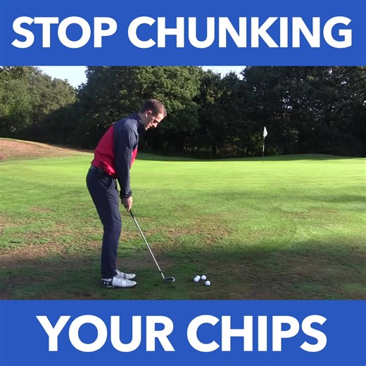 NEVER DUFF A CHIP AGAIN - SIMPLE GOLF DRILL | Danny Maude Golf